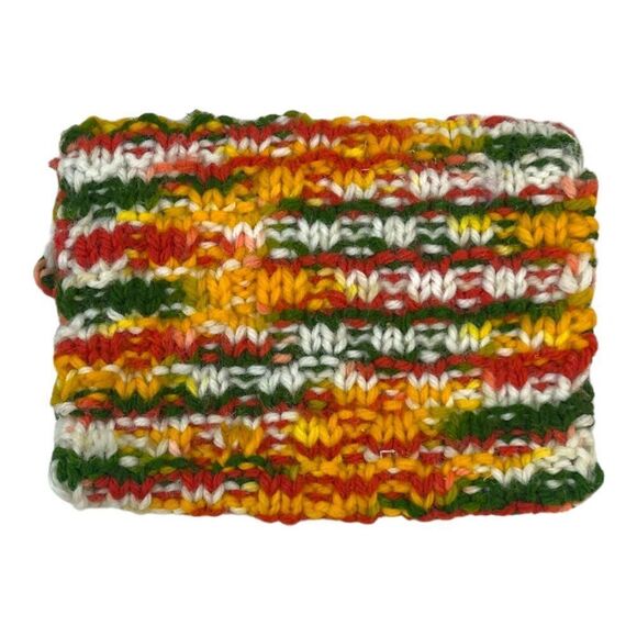 MCM Boho Crochet Purse and Coin Pouch Set Handmade Knit Shoulder Bag Wallet Set - Picture 4 of 11